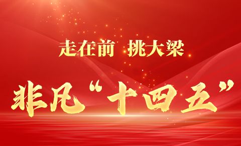 走在前 挑大梁 非凡“十四五”