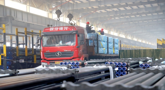 山东墨龙超级13Cr油管再次启运发往非洲