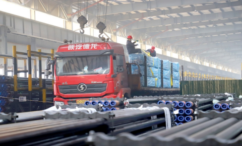 山东墨龙超级13Cr油管再次启运发往非洲