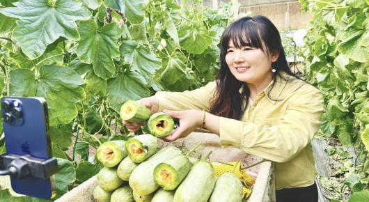 潍坊寿光：优质农产品乘“云”而飞